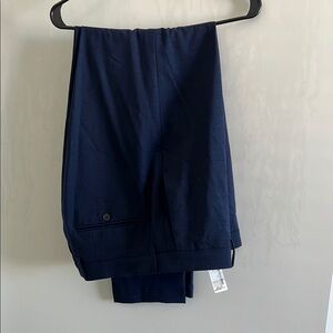 Zara Blue Dress Pants Tailored Formal Wear